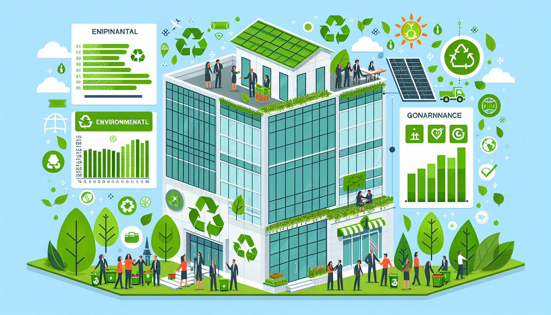 How Green Commercial Cleaning Supports Your Company’s ESG Goals